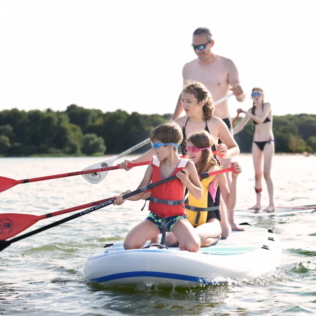 Lac Du Der Famille Paddle