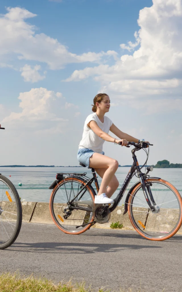 Vélos lac du Der piste cyclable