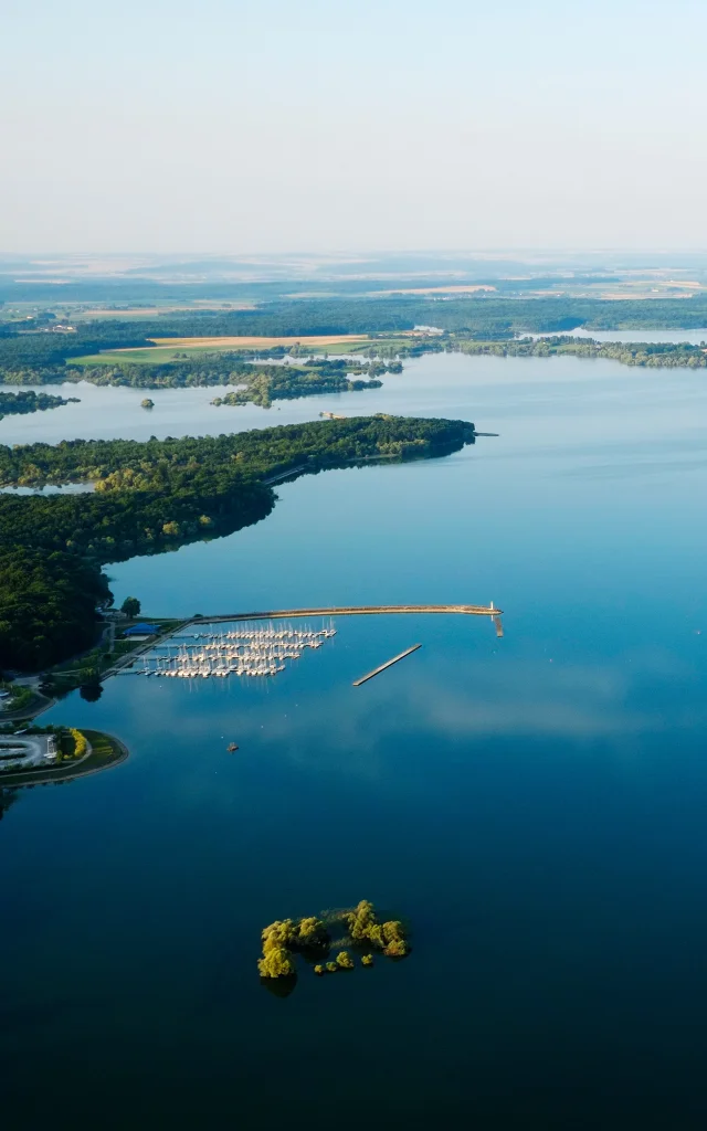 Aérien; lac du der, 2013