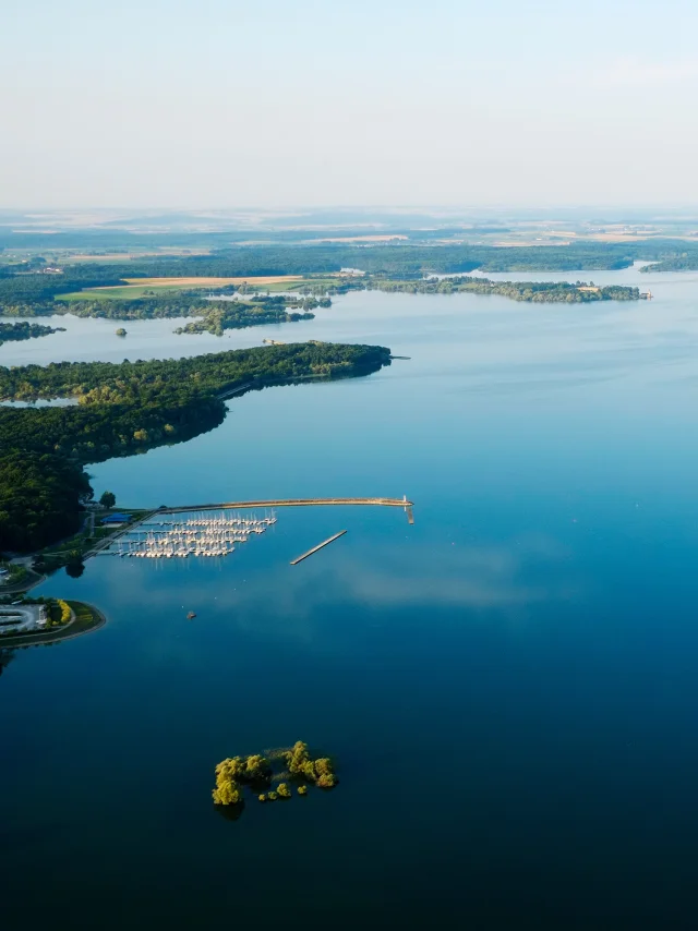 Aérien; lac du der, 2013