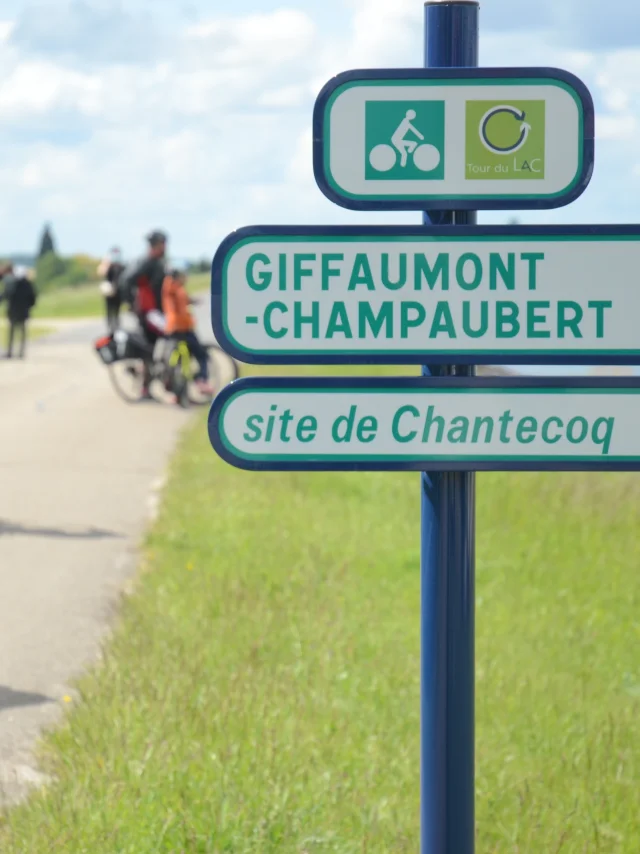 Tour du Lac du Der à vélo - Signalétique