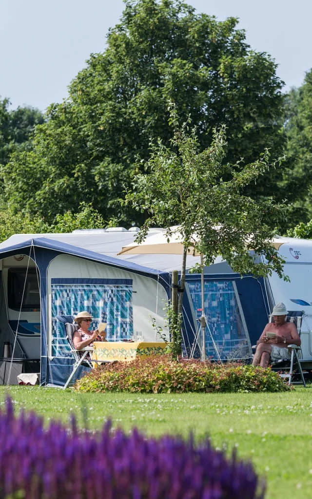 Auf dem Campingplatz