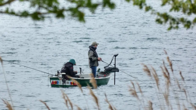 Vissen op Lac du Der