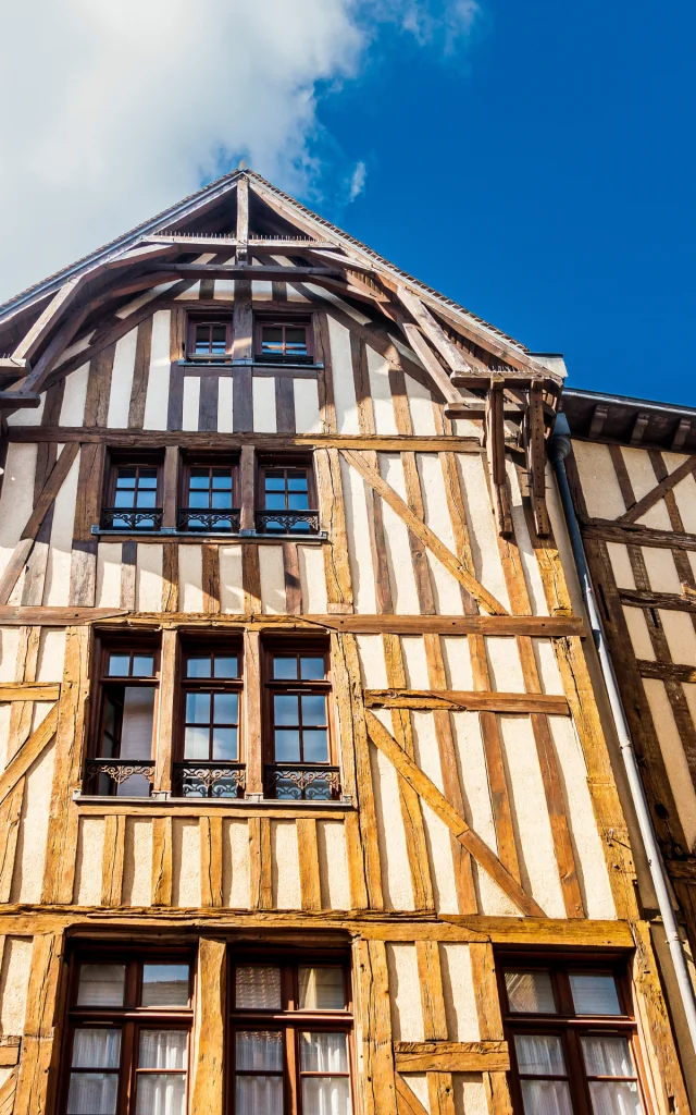 Maison à pans de bois à Troyes