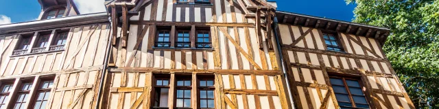 Maison à pans de bois à Troyes