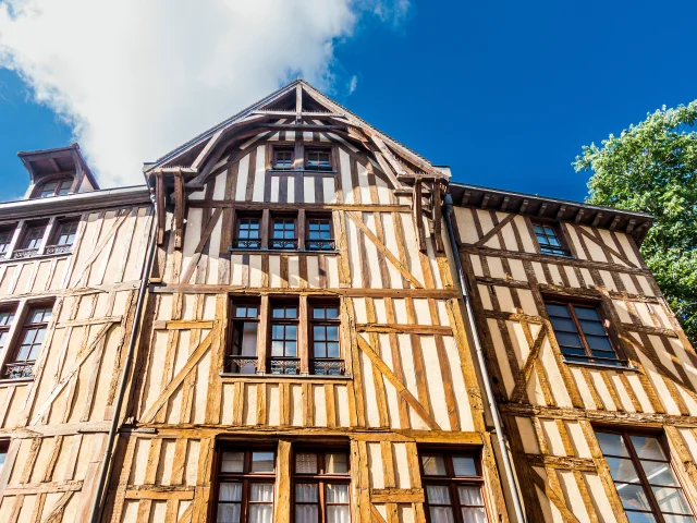 Maison à pans de bois à Troyes