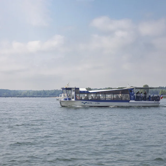 Bateau Au fil de l'eau Lac du Der