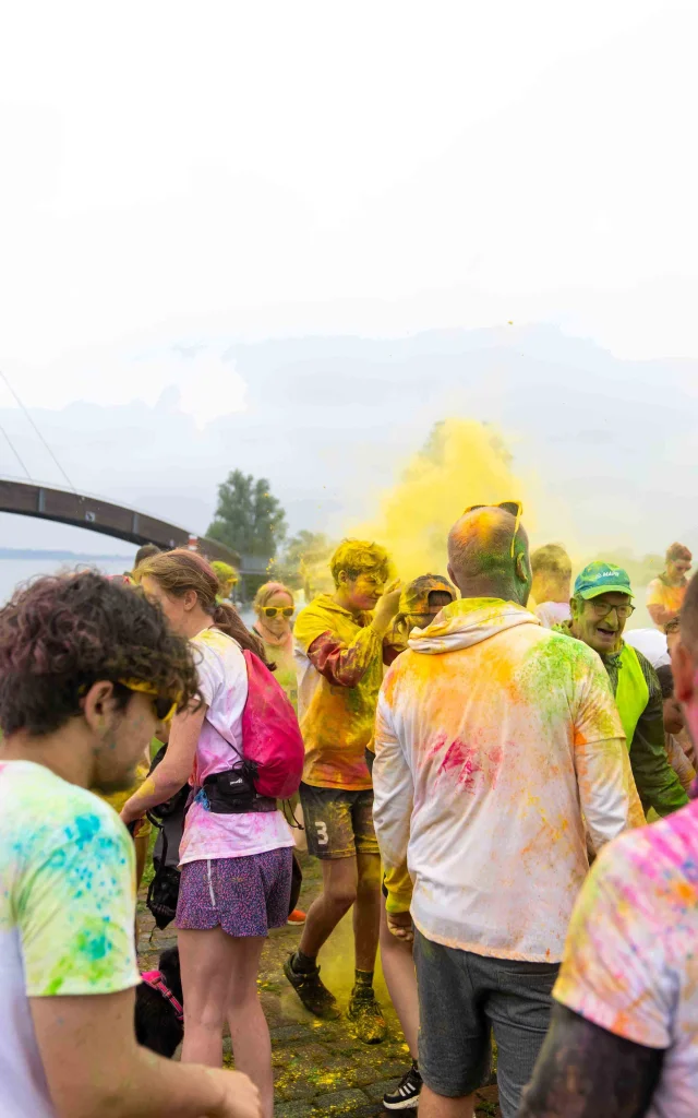 Color Run du Lac du Der