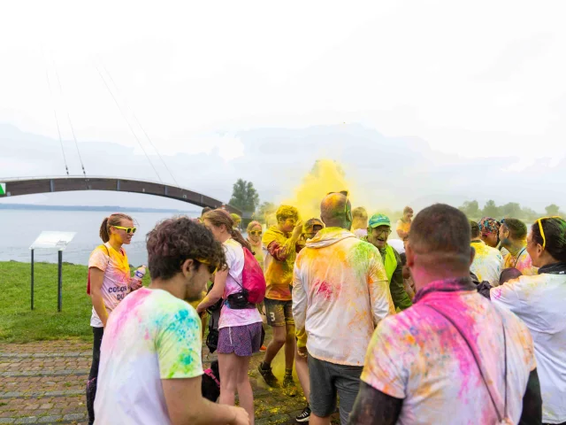 Color Run du Lac du Der